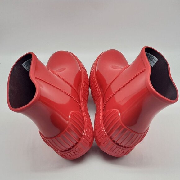 UGG Australia Mens Size 6 Drizlita Mini Ankle Boots Red - Picture 5 of 10
